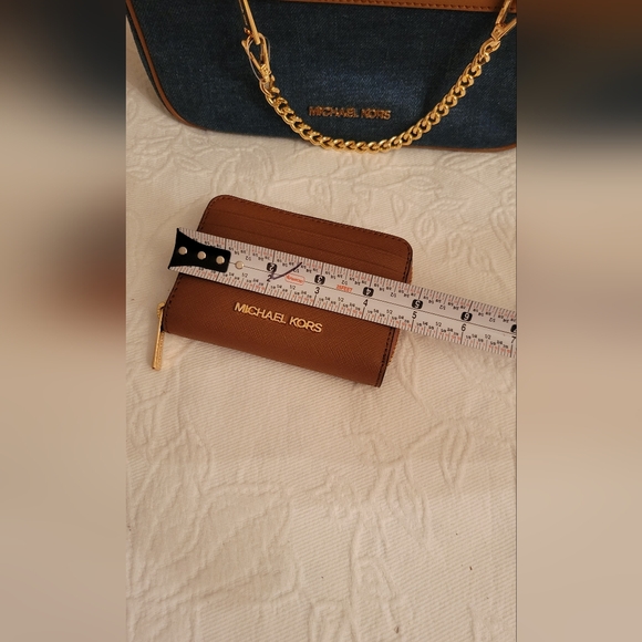 Michael Kors Purse and Wallet Blue Denim - Picture 9 of 9